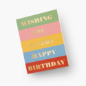 Rifle Paper Co - RP Rifle Paper Co Birthday Wishes Card
