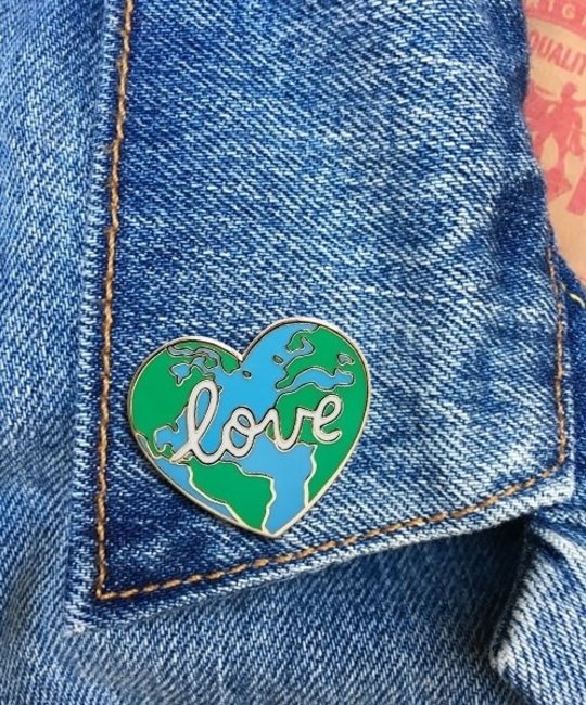 The Found - TF Love Earth Enamel Pin