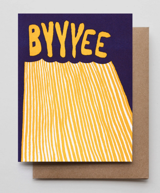 Hammerpress - HA Byyyee Card