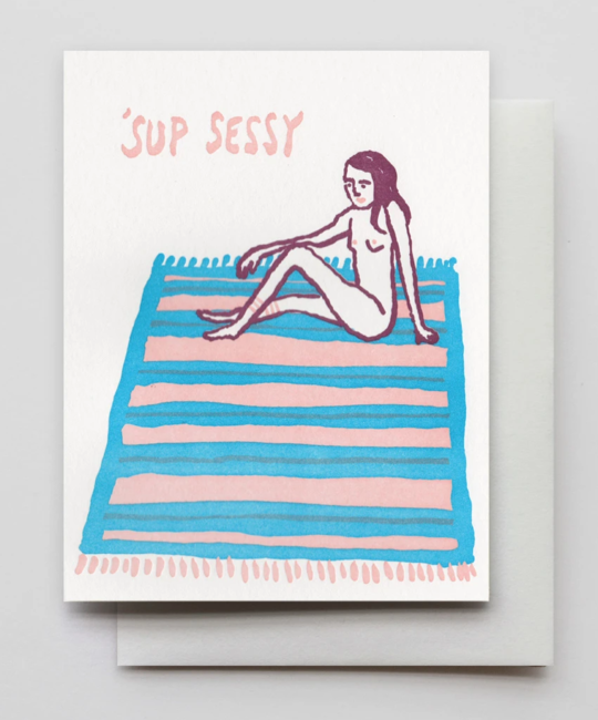 Hammerpress - HA Sessy Lady Card