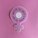 A Shop of Things - ASOT Best Man Feminist Sticker