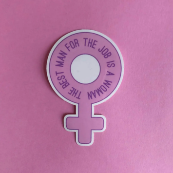 A Shop of Things - ASOT Best Man Feminist Sticker