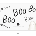 E. Frances Paper Studio - EF E. Frances Paper Studio - Ghostie Boo Little Notes, set of 85