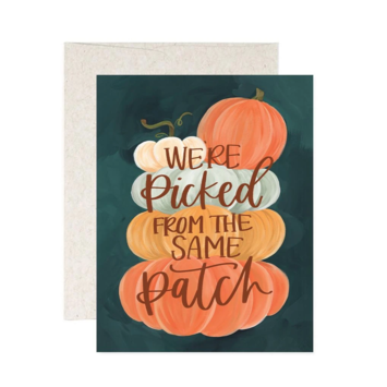 One Canoe Two Letterpress - OC Pumpkin Patch Card