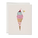 Red Cap Cards - RCC Ice Cream Cone Thank You Card