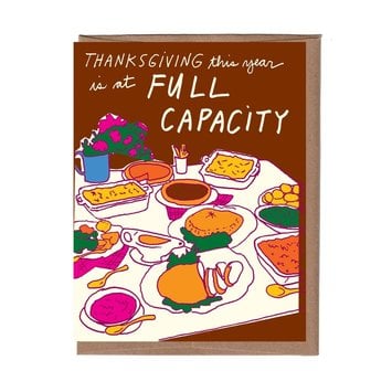 La Familia Green - LFG Thanksgiving Full Capacity Card