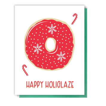 Kiss and Punch - KP Happy Holiglaze Christmas Card