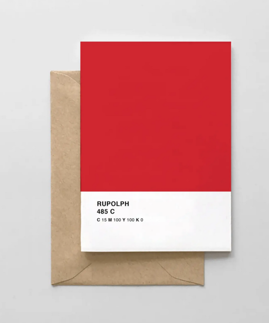 Spaghetti & Meatballs - SAM Rudolph Pantone Card
