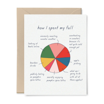Tiny Hooray - TIH (formerly Little Goat, LG) How I Spent My Fall Card