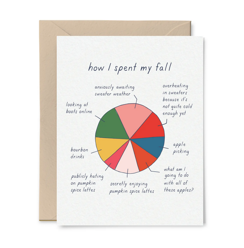 Tiny Hooray - TIH (formerly Little Goat, LG) How I Spent My Fall Card
