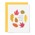 Tiny Hooray - TIH (formerly Little Goat, LG) Family of Choice Thanksgiving Card