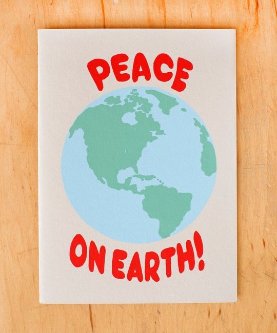 Gold Teeth Brooklyn - GTB Peace On Earth Globe Card