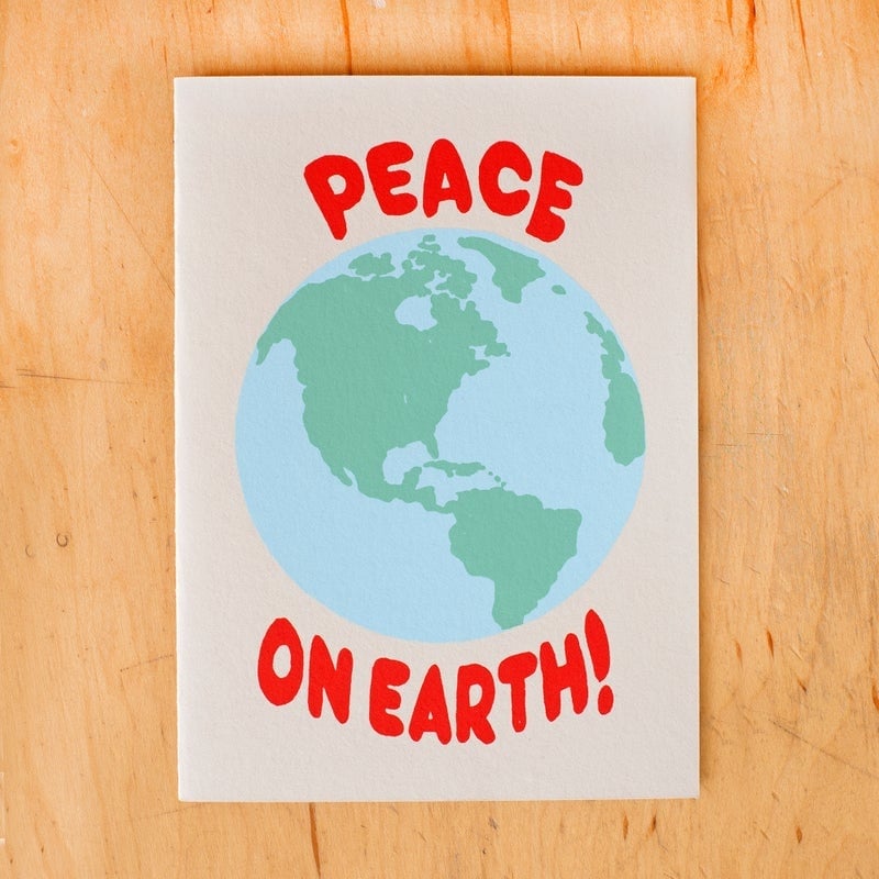 Gold Teeth Brooklyn - GTB Peace On Earth Globe Card