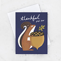 Idlewild Co - ID Thankful Squirrel Card