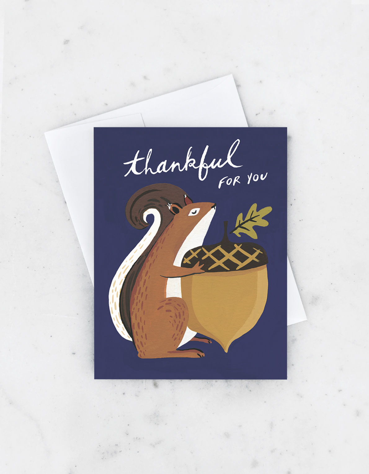Idlewild Co - ID Thankful Squirrel Card