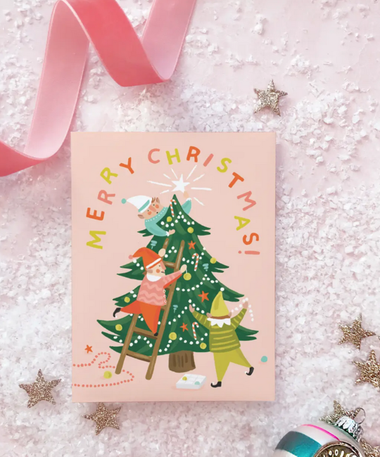 Idlewild Co - ID Elf Tree Holiday Card