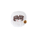 One Hundred 80 Degrees - 180 Black Santa Cookie Plate (Papa Noel)