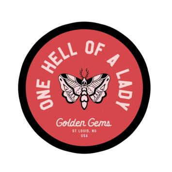 Golden Gems - GOG One Hell of a Lady Sticker