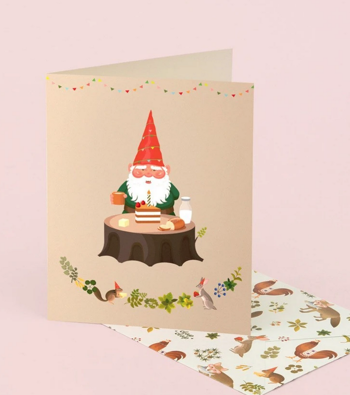 Clap Clap - CC Gnome Birthday Card