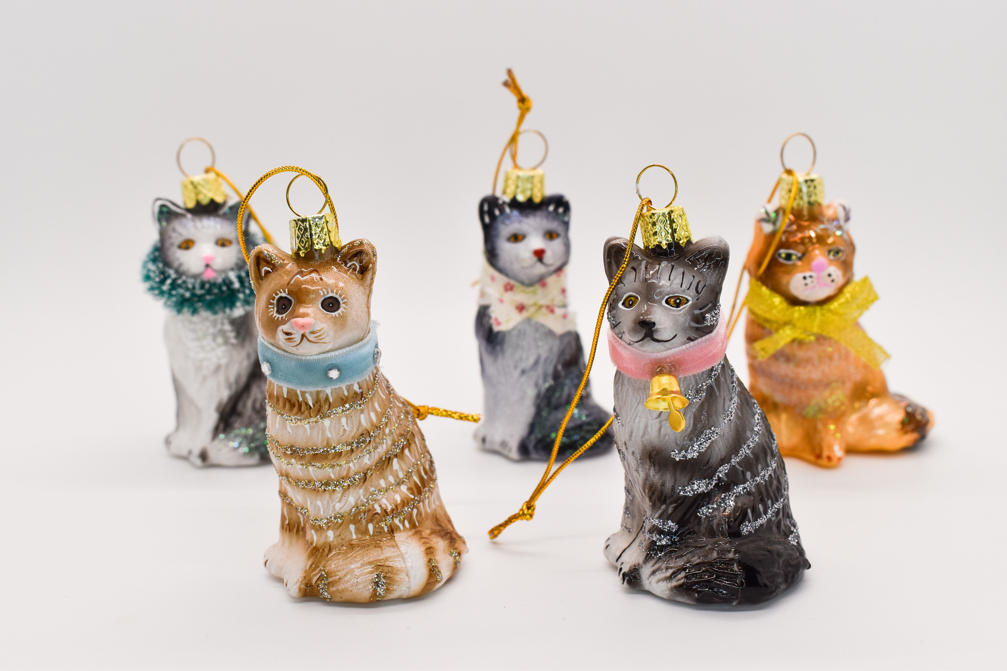 Cody Foster - COF Kitten  (Cat) Assorted Glass Ornament