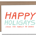 Power and Light Letterpress - PLL Holigays Family Holiday Card