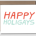 Power and Light Letterpress - PLL Holigays Holiday Card