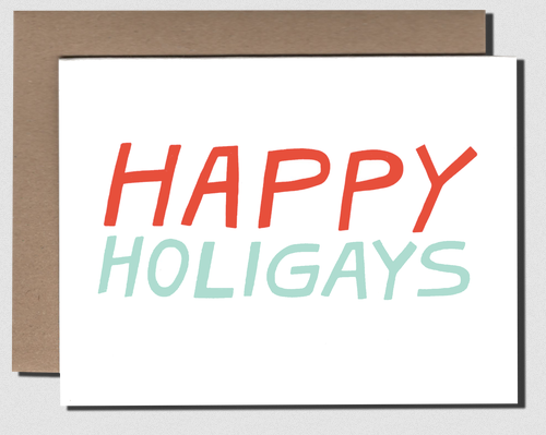 Power and Light Letterpress - PLL Holigays Holiday Card