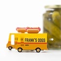 Candylab Toys - CT Hot Dog Van Wooden Toy Car