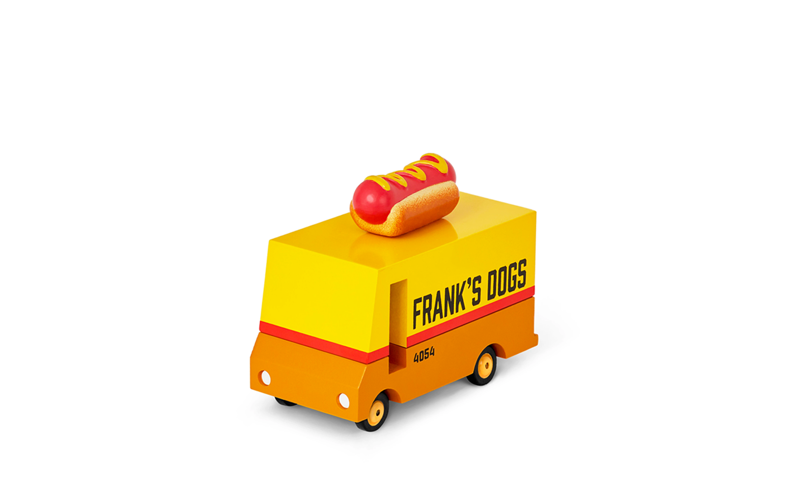 Candylab Toys - CT Hot Dog Van Wooden Toy Car