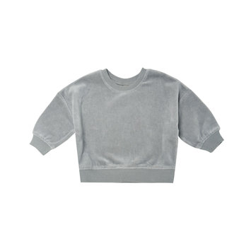 Quincy Mae - QM Quincy Mae - drop shoulder sweatshirt | dusty blue