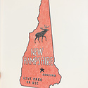 Power and Light Letterpress - PLL New Hampshire Print, 11" x 14"