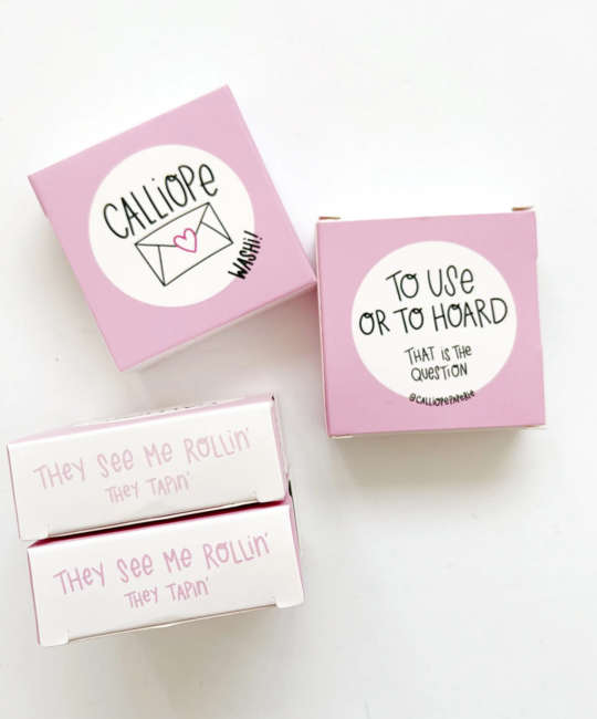 CPF OS My Favorite Murder Washi Tape Gus And Ruby Letterpress