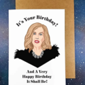 The Red Swan Shop - RSS Moira Birthday Schitts Creek Card