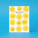 Egg Press - EP Welcome Sunshine New Baby Card