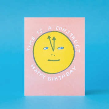 Egg Press - EP Time Birthday Card