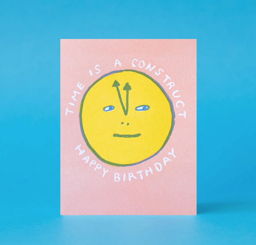 Egg Press - EP Time Birthday Card
