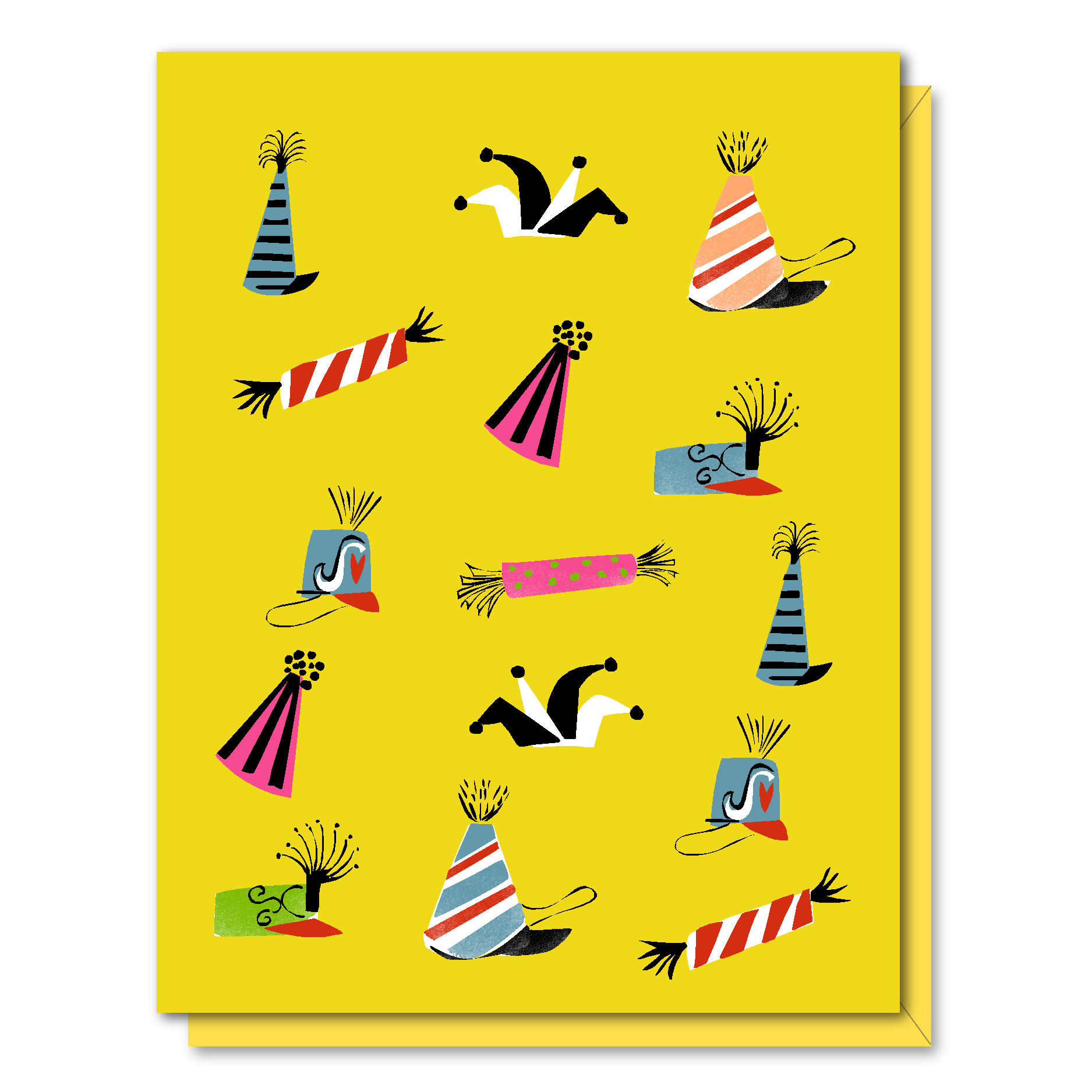 Driscoll Design - DRD Birthday Party Hats Card