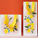 Driscoll Design - DRD Lemons Wine Bag