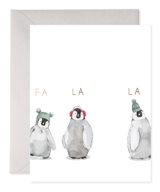 E. Frances Paper Studio - EF E. Frances - Cozy Penguin, Set of 6