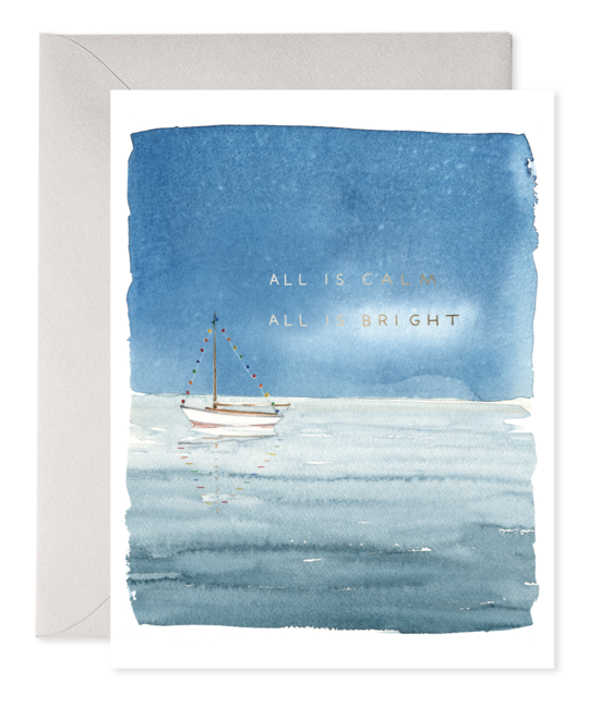 E. Frances Paper Studio - EF E. Frances - Holiday Sailboat, Set of 6