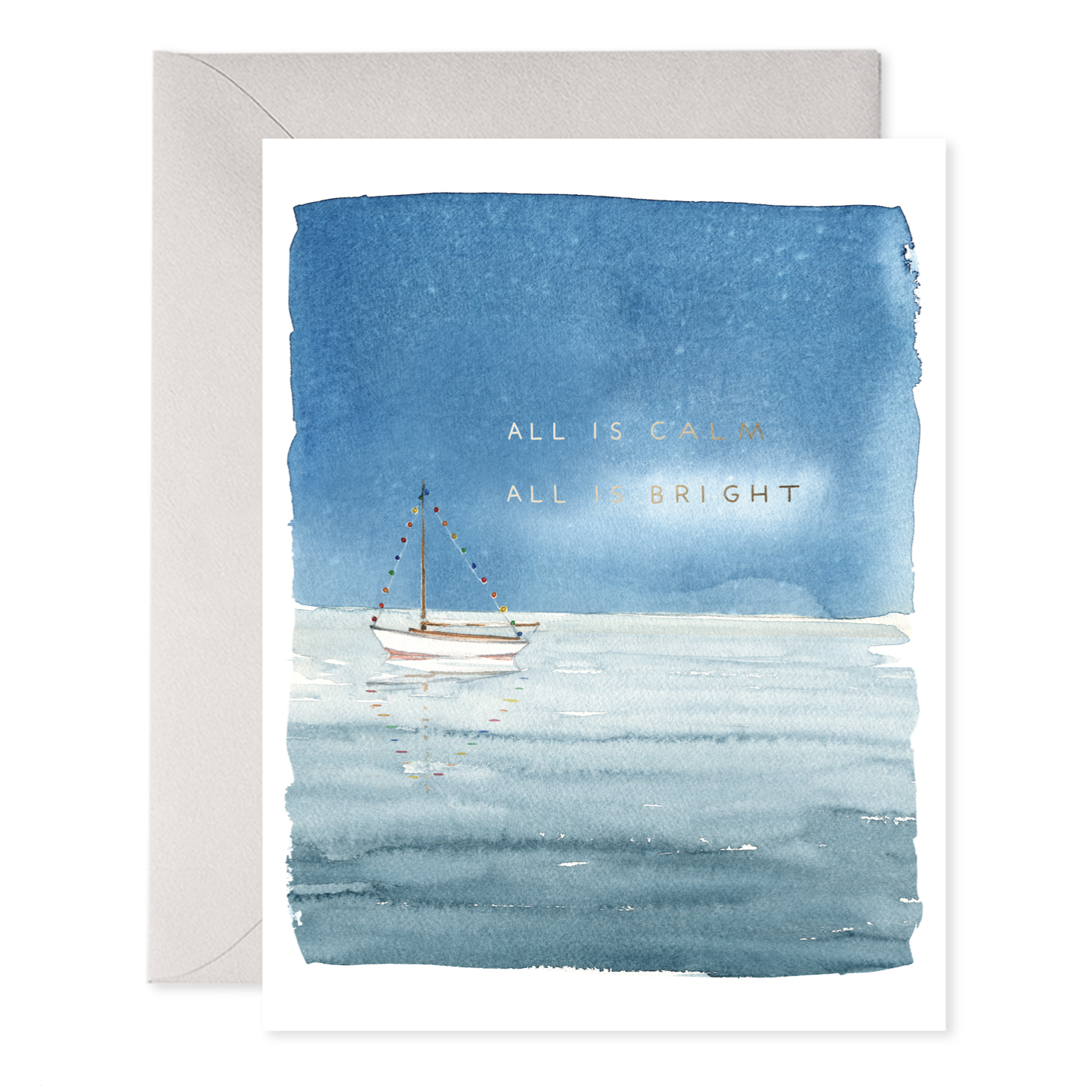 E. Frances Paper Studio - EF E. Frances - Holiday Sailboat, Set of 6