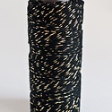 knot and bow Black & Gold Twine, 100 yards