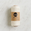 knot and bow Natural & Silver Twine, 100 yards