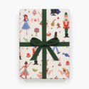Rifle Paper Co - RP Rifle Paper Co -Nutcracker (white background) Wrap, Roll of 3