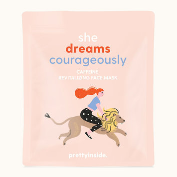 Prettyinside She Dreams Courageously Caffeine Revitalizing Face Mask