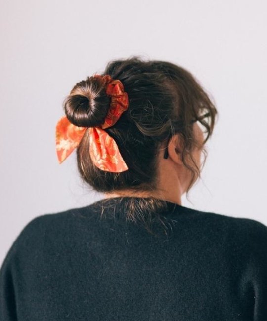 Felicity Howells - FH Rifle Paper Co - Red Collette Hair Scrunchie