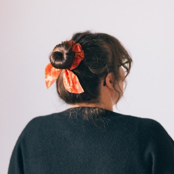 Felicity Howells - FH Rifle Paper Co - Red Collette Hair Scrunchie