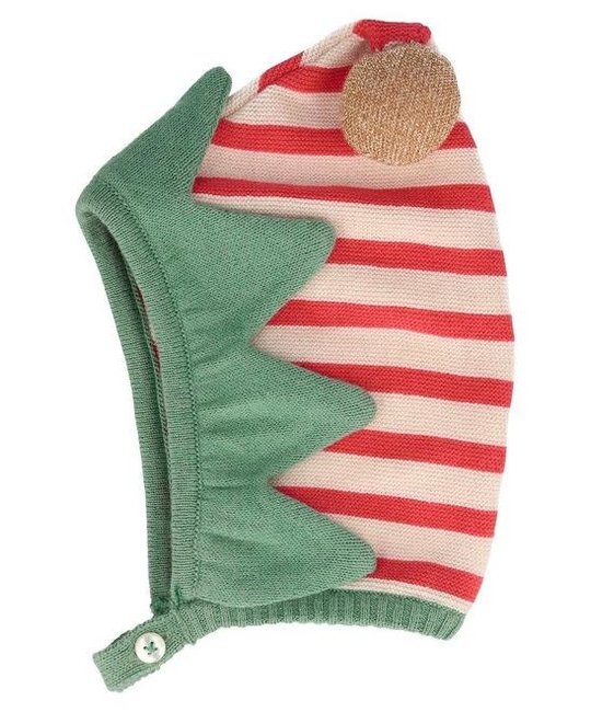 Meri Meri - MEM Elf Baby Bonnet, 0-6 months