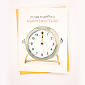 Driscoll Design - DRD New Year Retro Clock Card