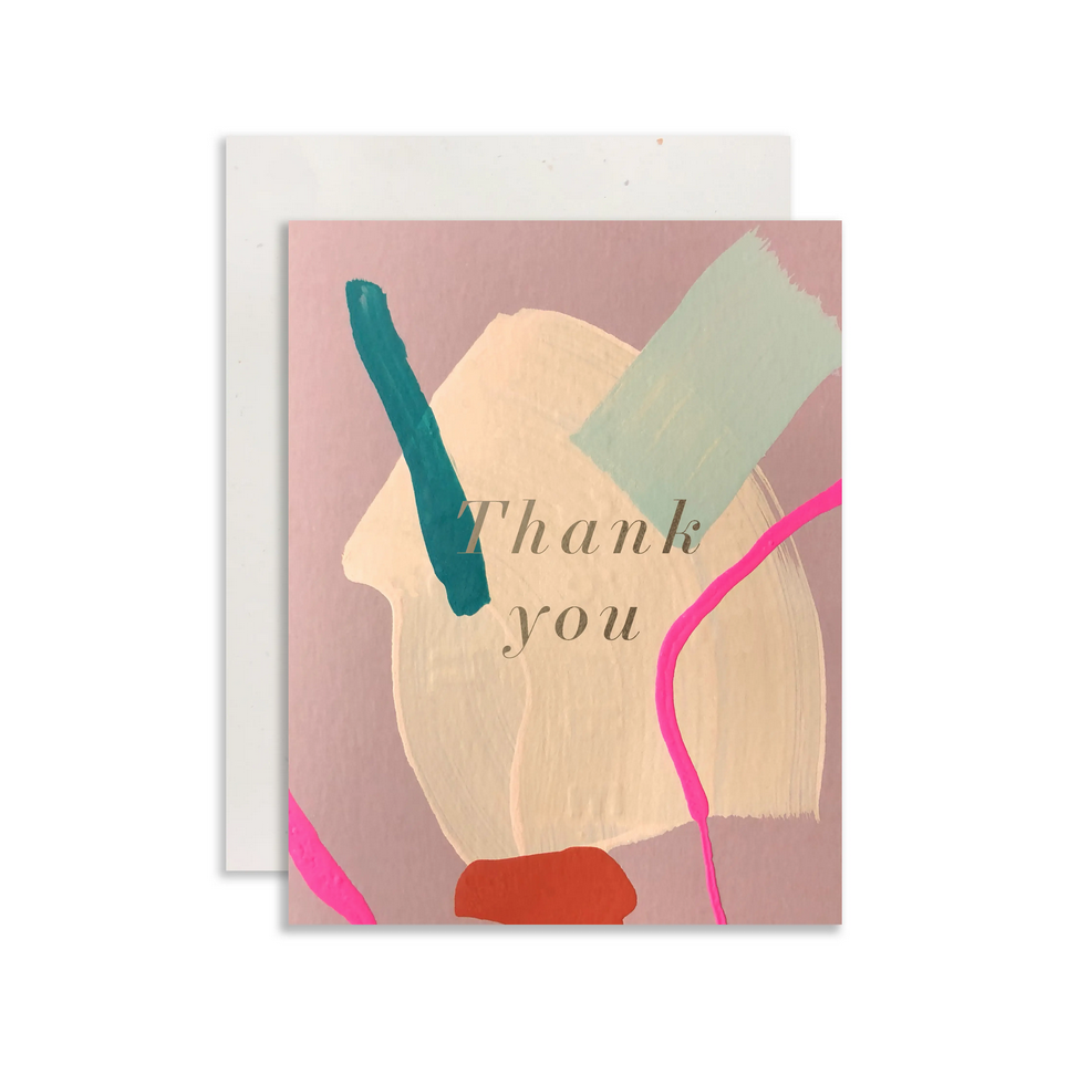Moglea - MOG Hand-painted Hillier Thank You Card